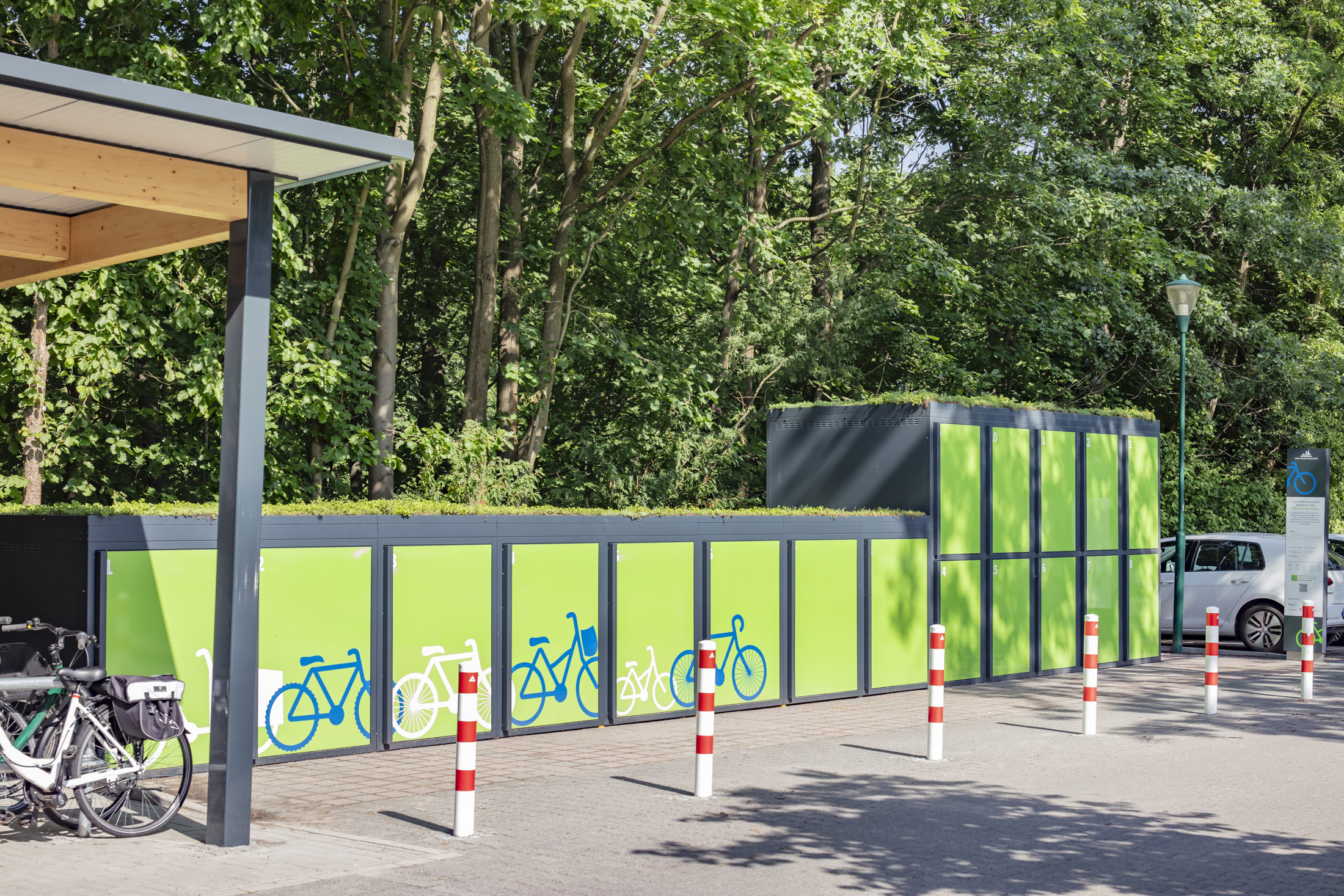 Bike and Ride Boxen Cargo von Kienzler Stadtmobiliar