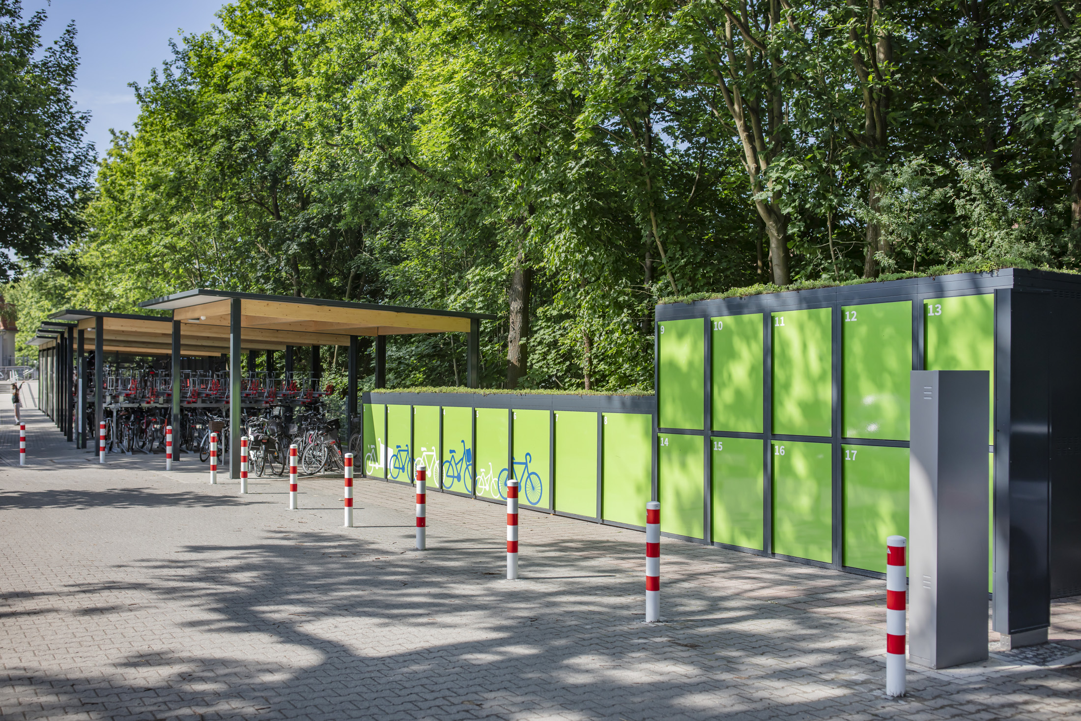 Bike and Ride Boxen Cargo von Kienzler Stadtmobiliar