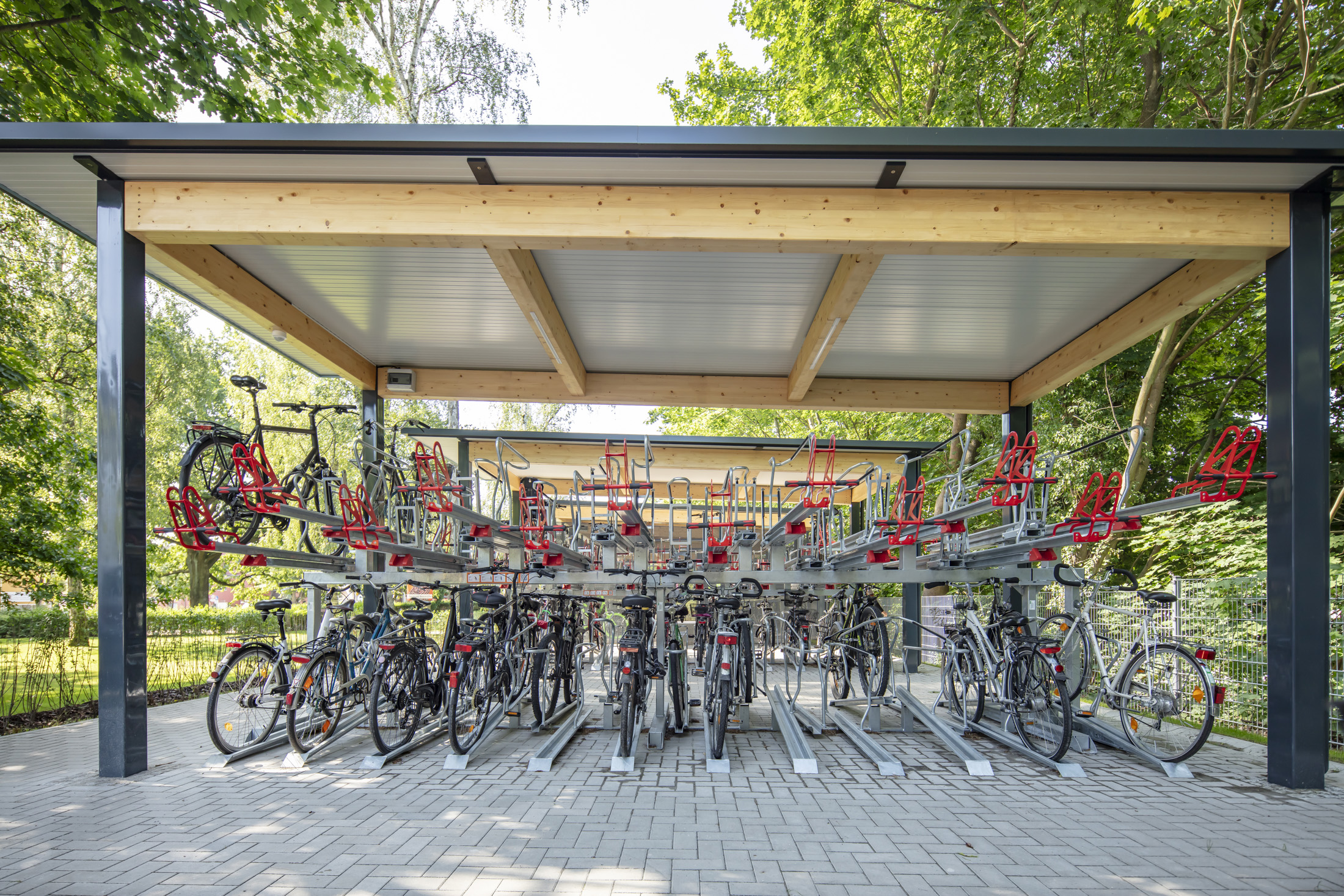 K23 Fahrradüberdachung von Kienzler Stadtmobiliar