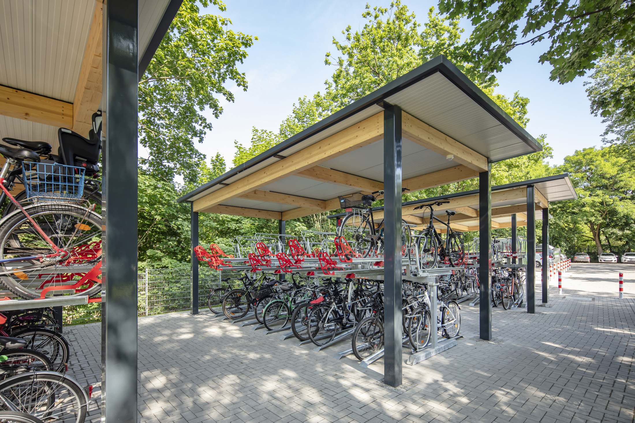 K23 Fahrradüberdachung von Kienzler Stadtmobiliar