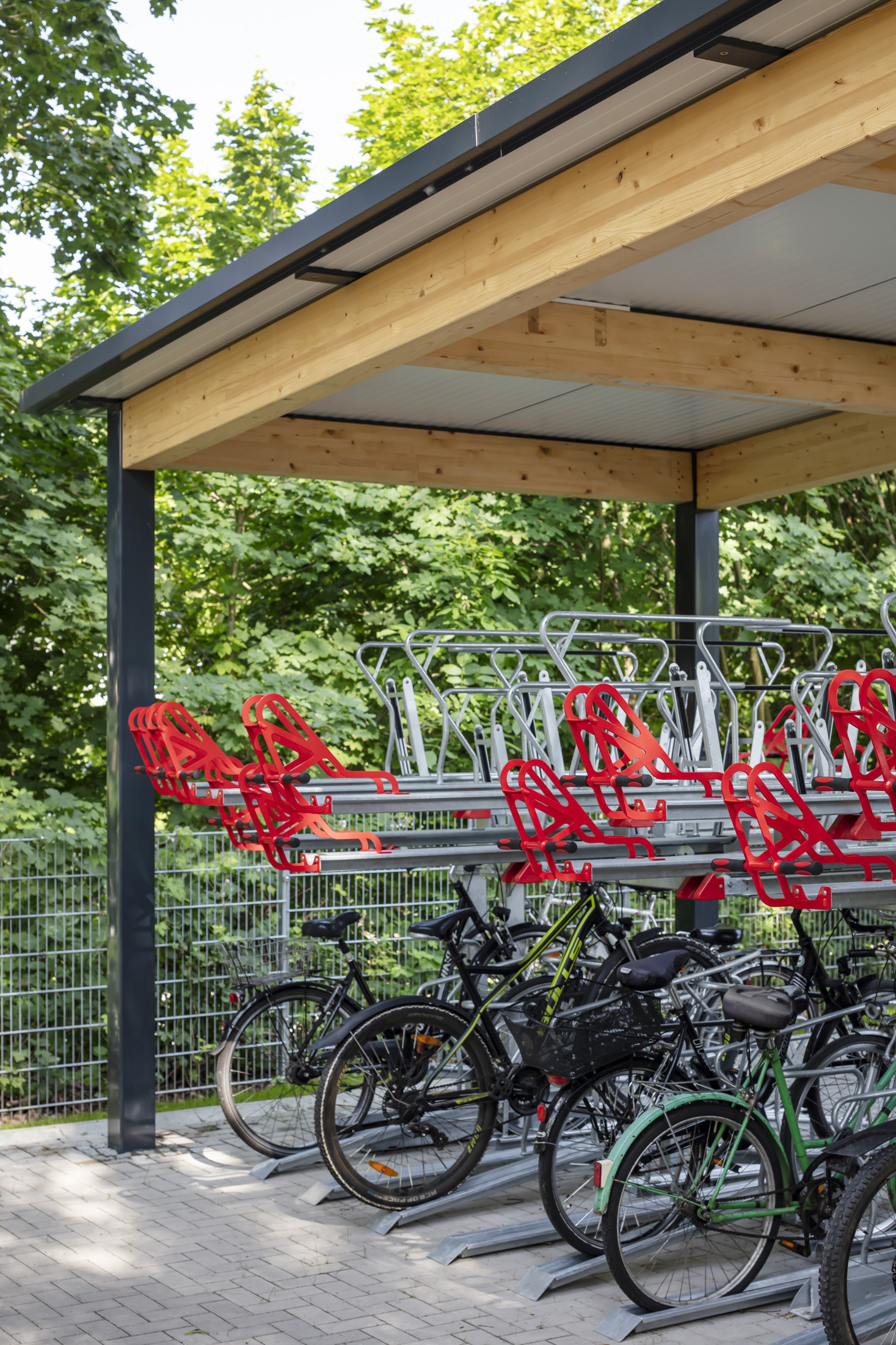 K23 Fahrradüberdachung von Kienzler Stadtmobiliar