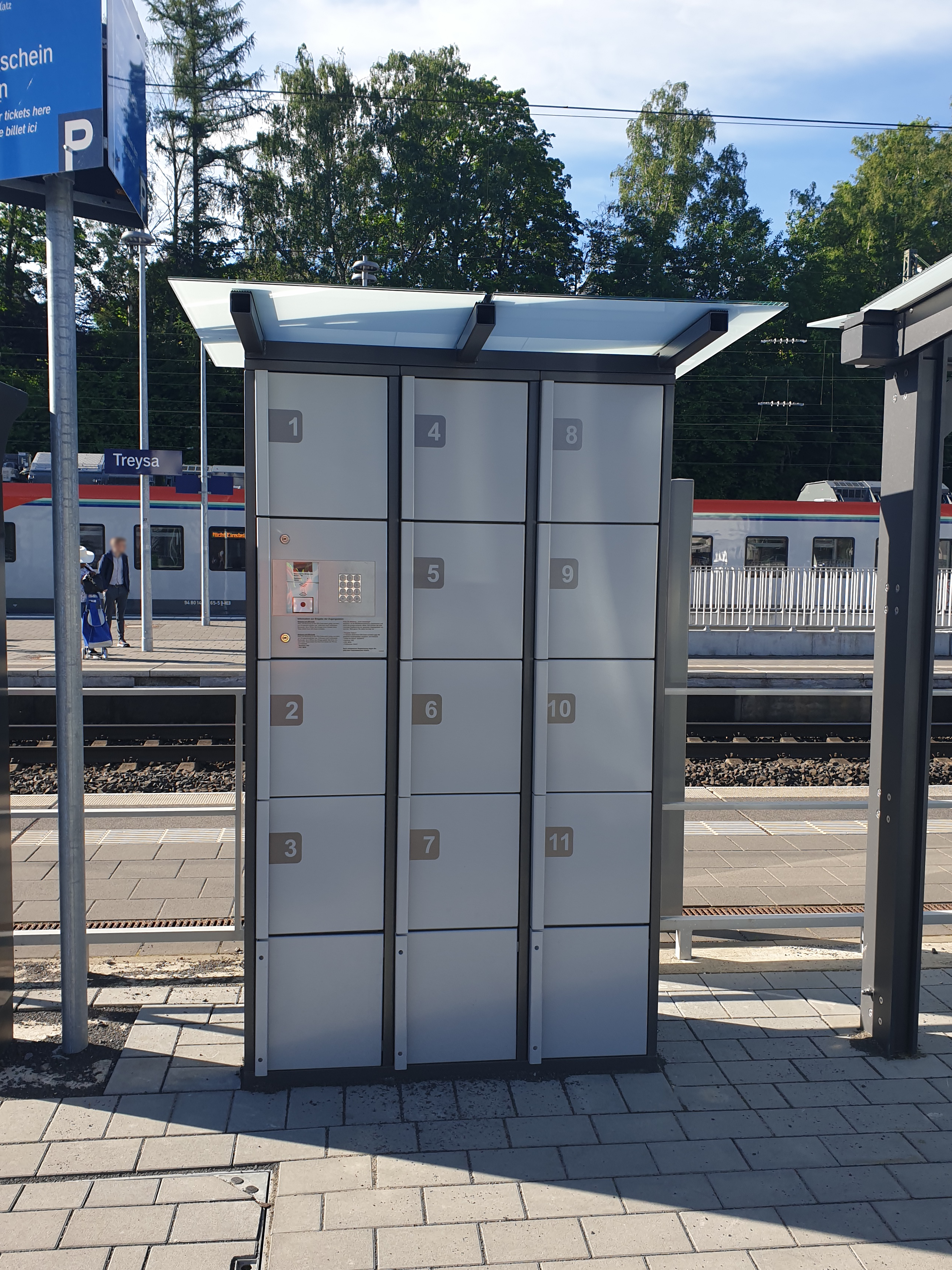 Schließfachanlage von Kienzler Stadtmobiliar