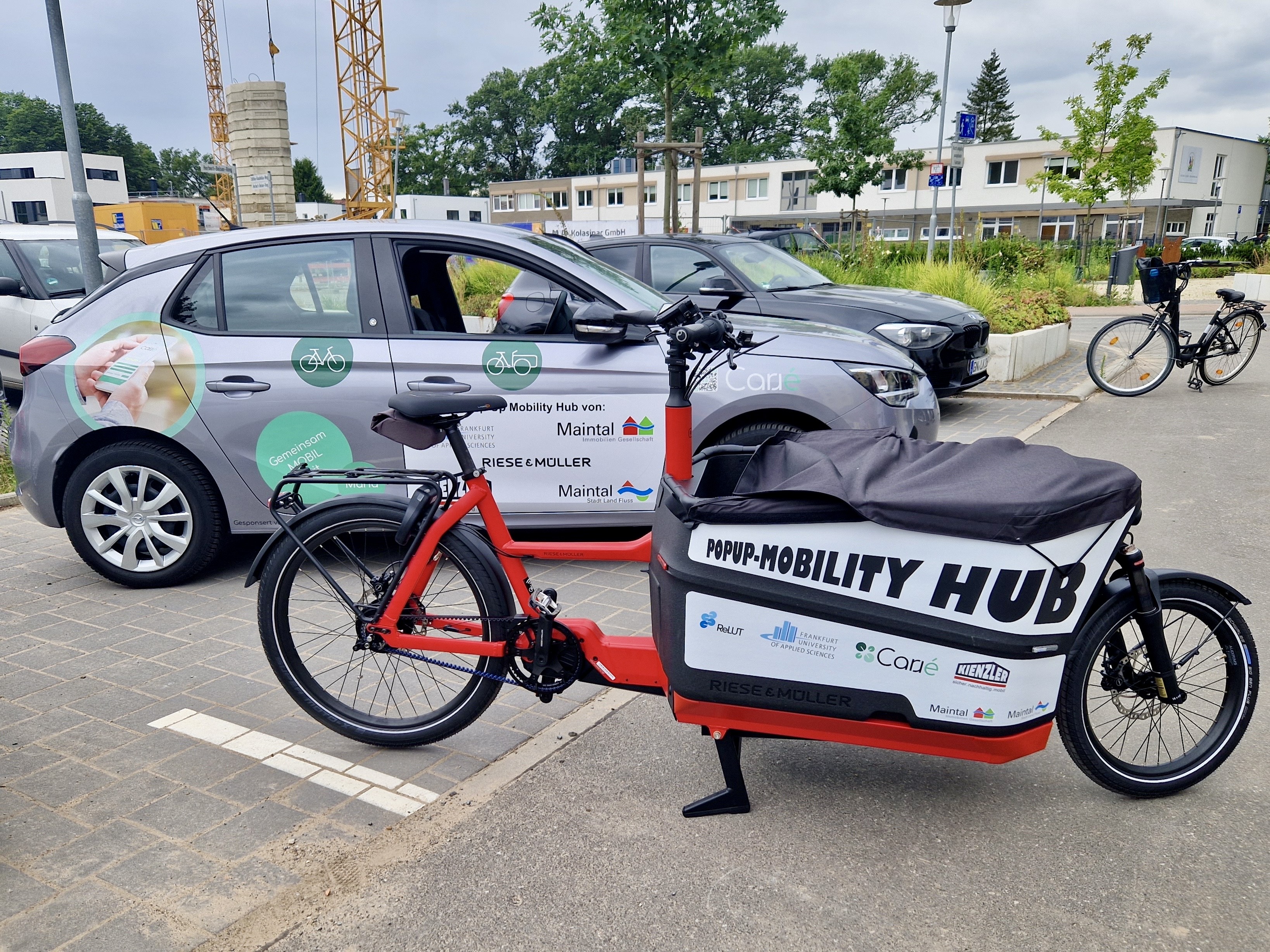 Pop-Up Mobility Hub in Maintal